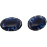 Dark blue and black oval horse 