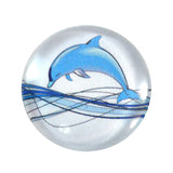 Dolphin Glass Cabochon