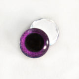 Purple and Blue Celtic Weave Glass Eyes