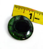30mm Green Frog Glass Eye