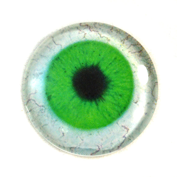 Bright Green Human Glass Eye