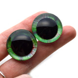Green Zombie Plastic Safety Eyes