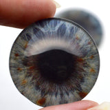 Misty Gray Realistic Human Glass Eyes