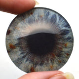 Misty Gray Realistic Human Glass Eyes