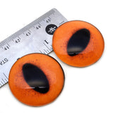 40mm Orange Fox Glass Eyes