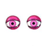 Hot Pink Evil Eyes