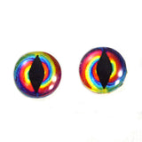 tie dye dragon glass eyes