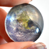 Spinning World Animated Earth Cabochon
