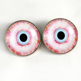 Sew On Buttons Bloodshot Zombie Glass Eyes
