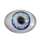 Blue Doll Oval Glass Eye
