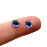 Miniature 6mm Blue Fawn Baby Deer Glass Eyes