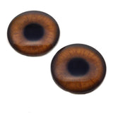 Brown Sasquatch Glass Eyes