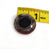 25mm Copper Frog Glass Eye