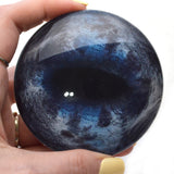 Giant 78mm Dark Blue Horse Glass Eyes