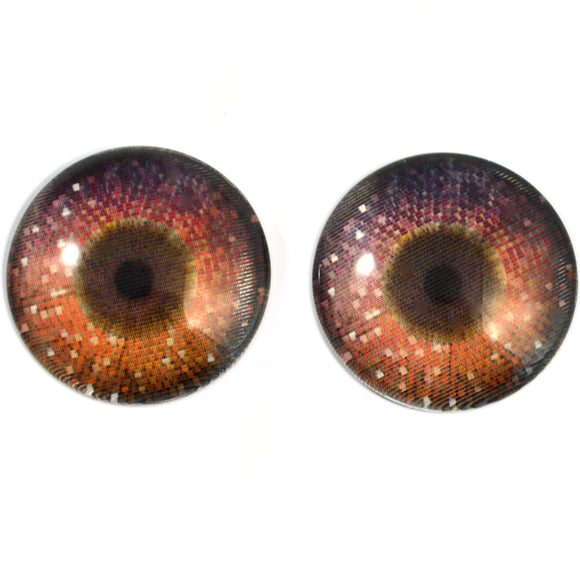 25mm Dazzling Disco Animated Glass Eyes