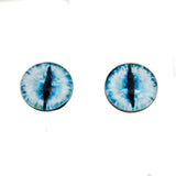 Glowing Blue Dragon Glass Eyes