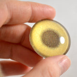 gold metallic glass eye