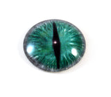 Green and Gray Dragon Glass Eye