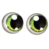 Green Anime Glass Doll Eyes
