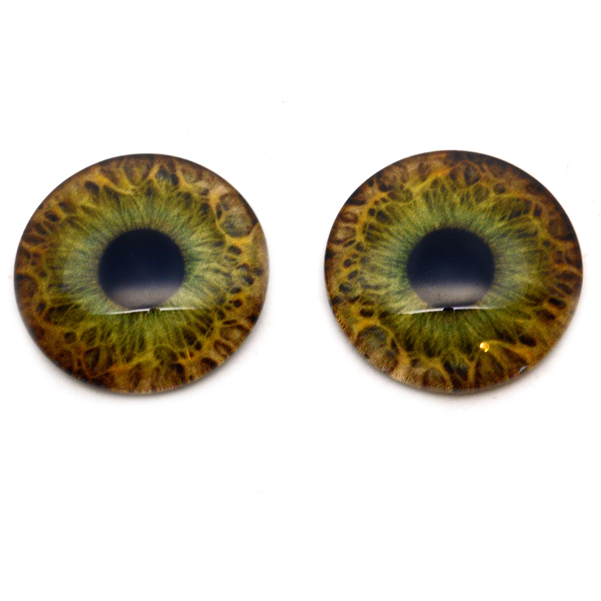 German Glass Eyes: Full Round Hazel #84
