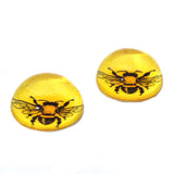 High Domed Honey maker Bee Glass Eyes