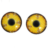 Honeycomb Bees Glass Eyes