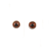 4mm Brown Human Inspired Glass Eyes