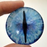 Blue Ice Dragon Glass Eyes