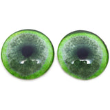 Jade Green Jaguar Glass Eyes