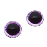 High Domed Light Purple Fantasy Glass Eyes
