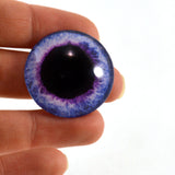 Wide Light Purple Fantasy Glass Eyes