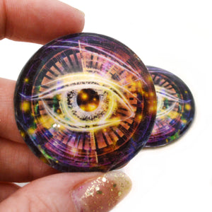 Magical Cyberpunk Technology Glass Eyes
