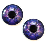 Magical Purple Octopus Glass Eyes