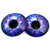 Magical Purple Octopus Glass Eyes