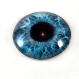 Mint Blue Mermaid Glass Eye