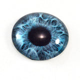 Mint Blue Mermaid Glass Eye
