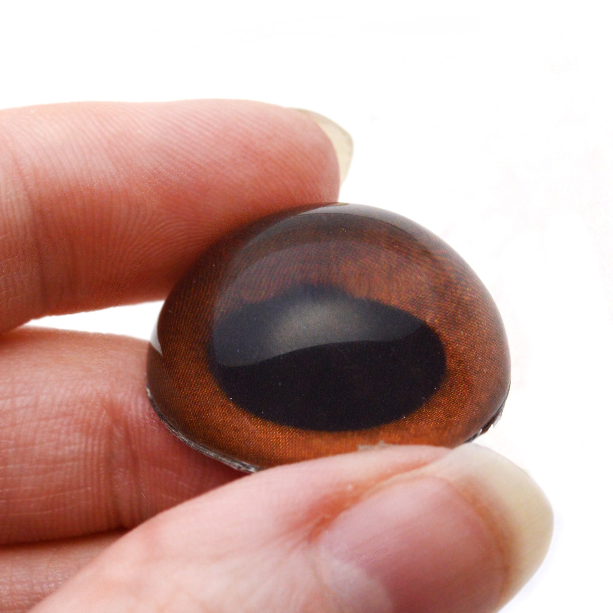 Brown Monkey Glass Eyes – Handmade Glass Eyes