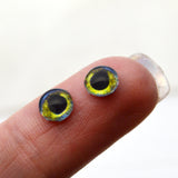 Green Moray Eel Glass Eyes