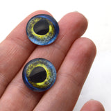16mm Moray Eel Glass Eyes