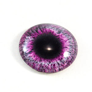 Dark Pink Glass Eye