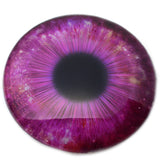 78mm Huge Magenta Pink Galaxy Glass Eyes