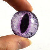 Light Purple Cat or Dragon Glass Eye