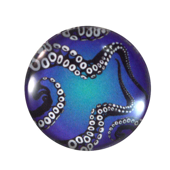 Wild Tentacles Glass Cabochon