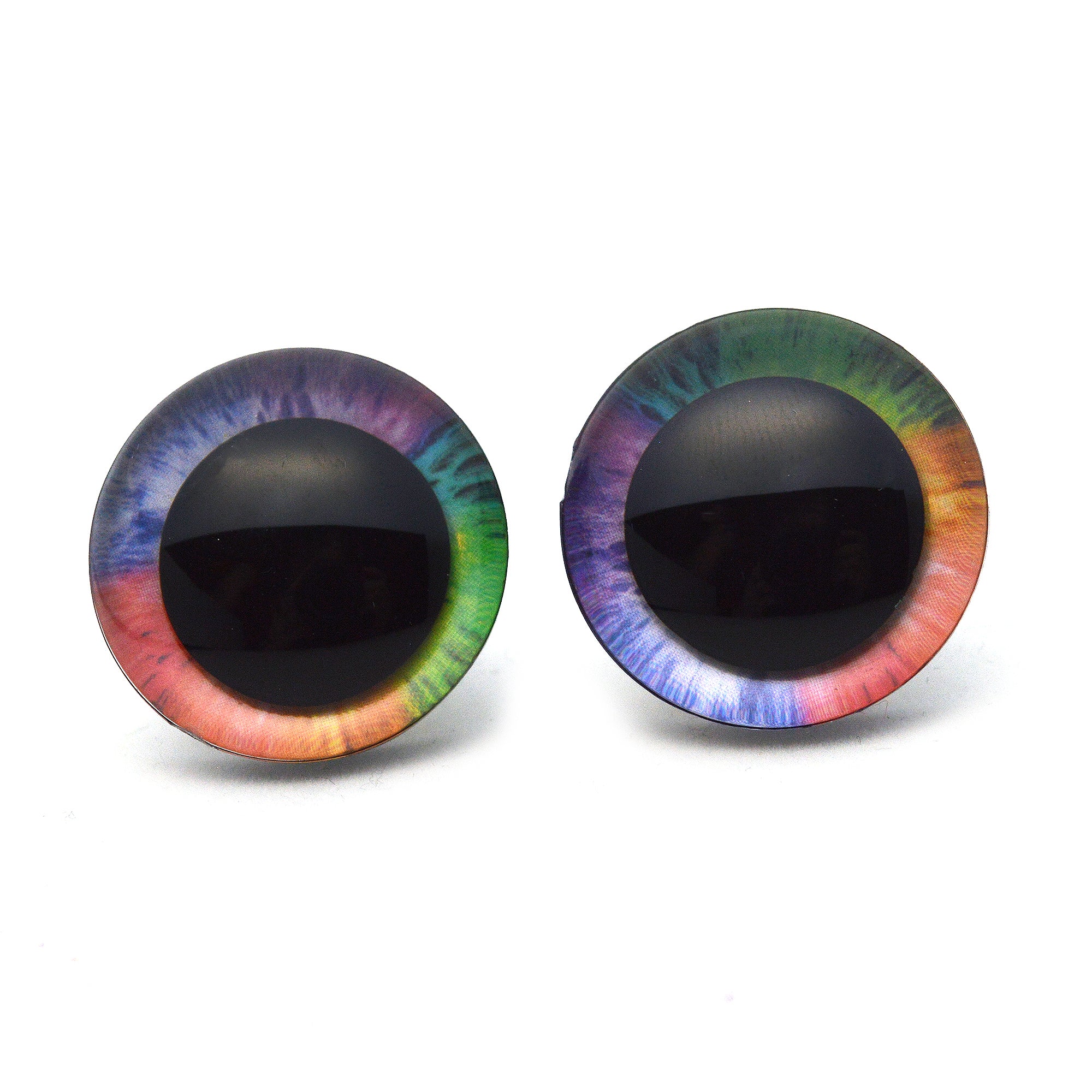 Rainbow Fantasy Plastic Safety Eyes – Handmade Glass Eyes