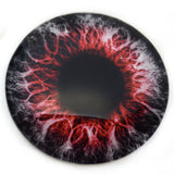 Large 78mm Red Demon Glass Eyes