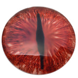 Large 78mm Red Dragon Glass Eyes