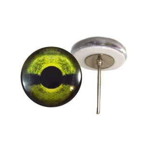 Sea Turtle Glass Eyes on Wire Pin Posts