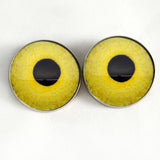 Light Yellow Owl Eyes Sew-On