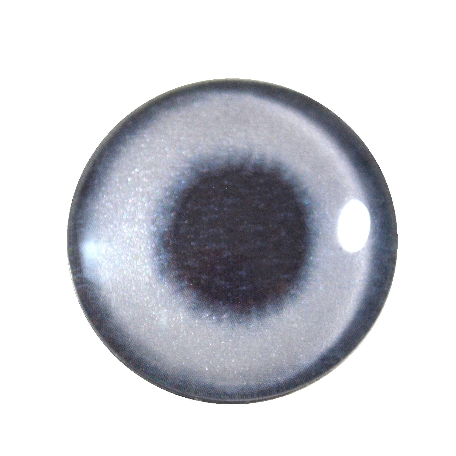 Silver Metallic Glass Eyes – Handmade Glass Eyes Silver Metallic Glass Eyes – Handmade Glass Eyes