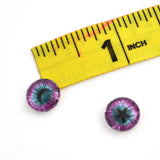 10mm Moon and Star Fantasy Glass Eyes